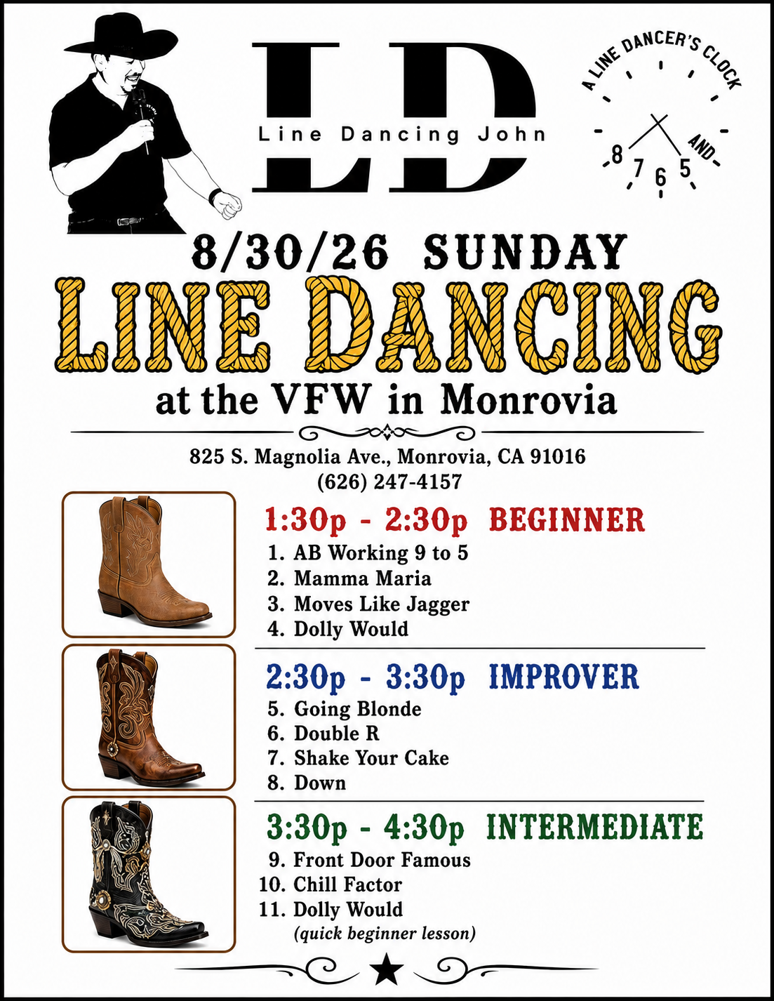 Line Dancing Lesson