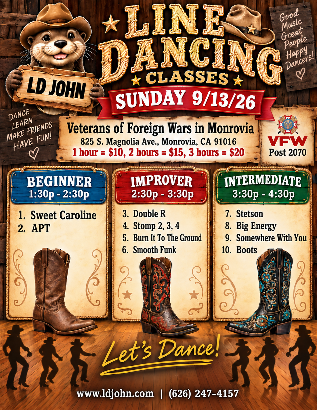 Line Dancing Lesson